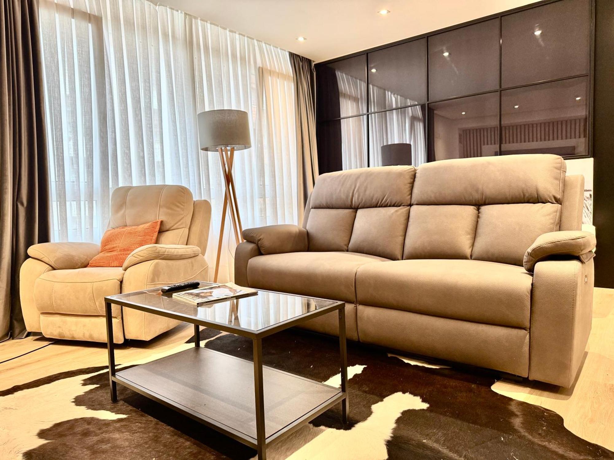Small Lux Beachcity Close To The River,Metro And Parking Bilbao Exterior foto